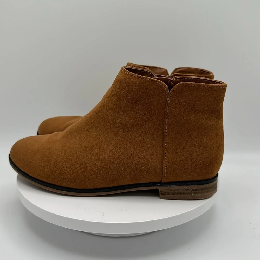 CAT & JACK Girls’ Faux Suede Boots, Size 1
